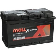 MOLL X-Tra Charge 85AH 800A 12В аккумулятор цена и информация | Аккумуляторы | pigu.lt