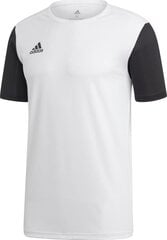 Futbolo marškinėliai Adidas ESTRO 19 JSY, balti, 164cm kaina ir informacija | Futbolo apranga ir kitos prekės | pigu.lt
