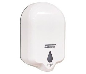Дозатор мыла Mediclinics DJ0050A белый, 1.2л цена и информация | Аксессуары для ванной комнаты | pigu.lt