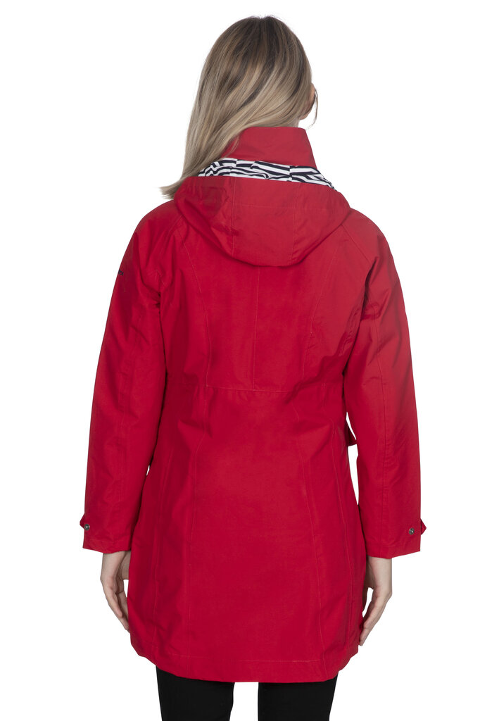 Lietaus striukė moterims Trespass Rainy Day, raudon kaina ir informacija | Striukės moterims | pigu.lt
