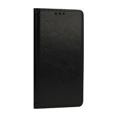 Чехол Leather Book для Xiaomi Redmi 9C, черный цена и информация | Чехлы для телефонов | pigu.lt