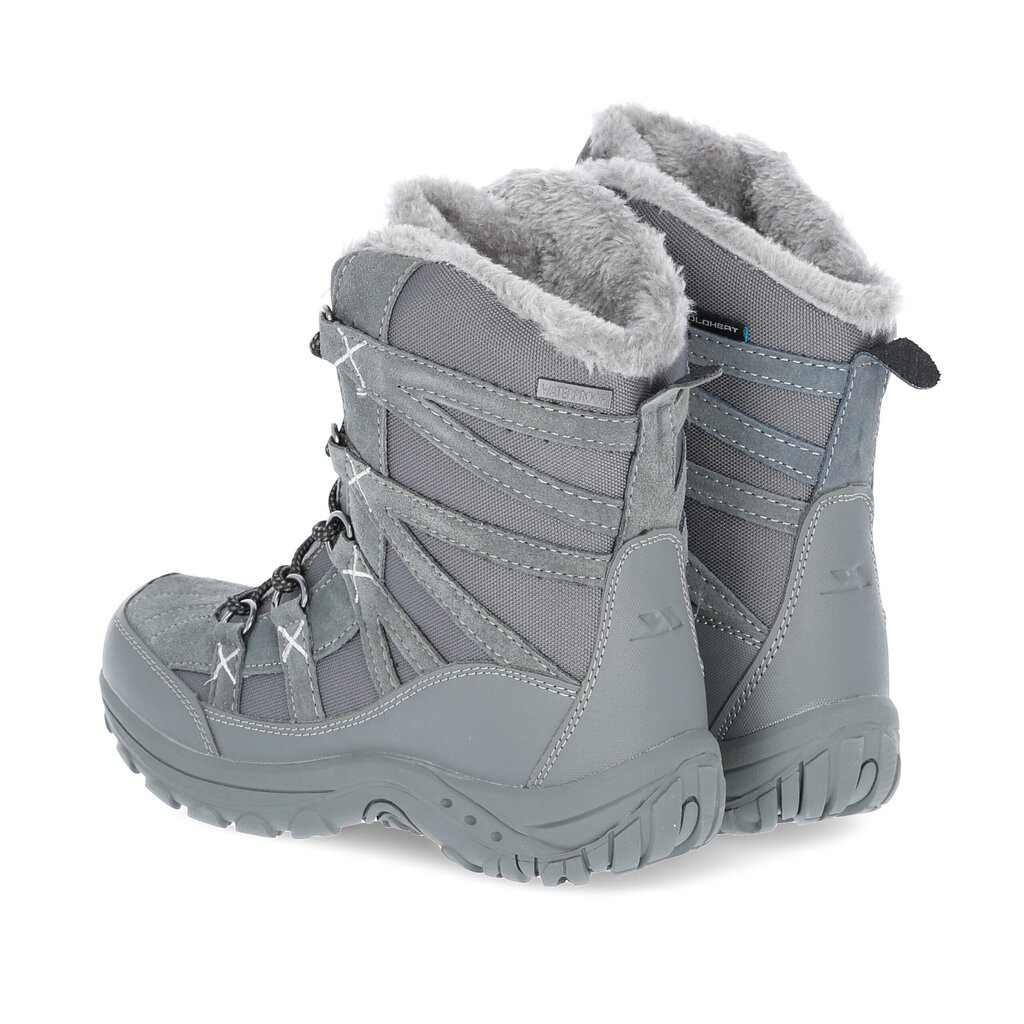 Sniego batai moterims Trespass Zofia, pilki цена и информация | Aulinukai, ilgaauliai batai moterims | pigu.lt