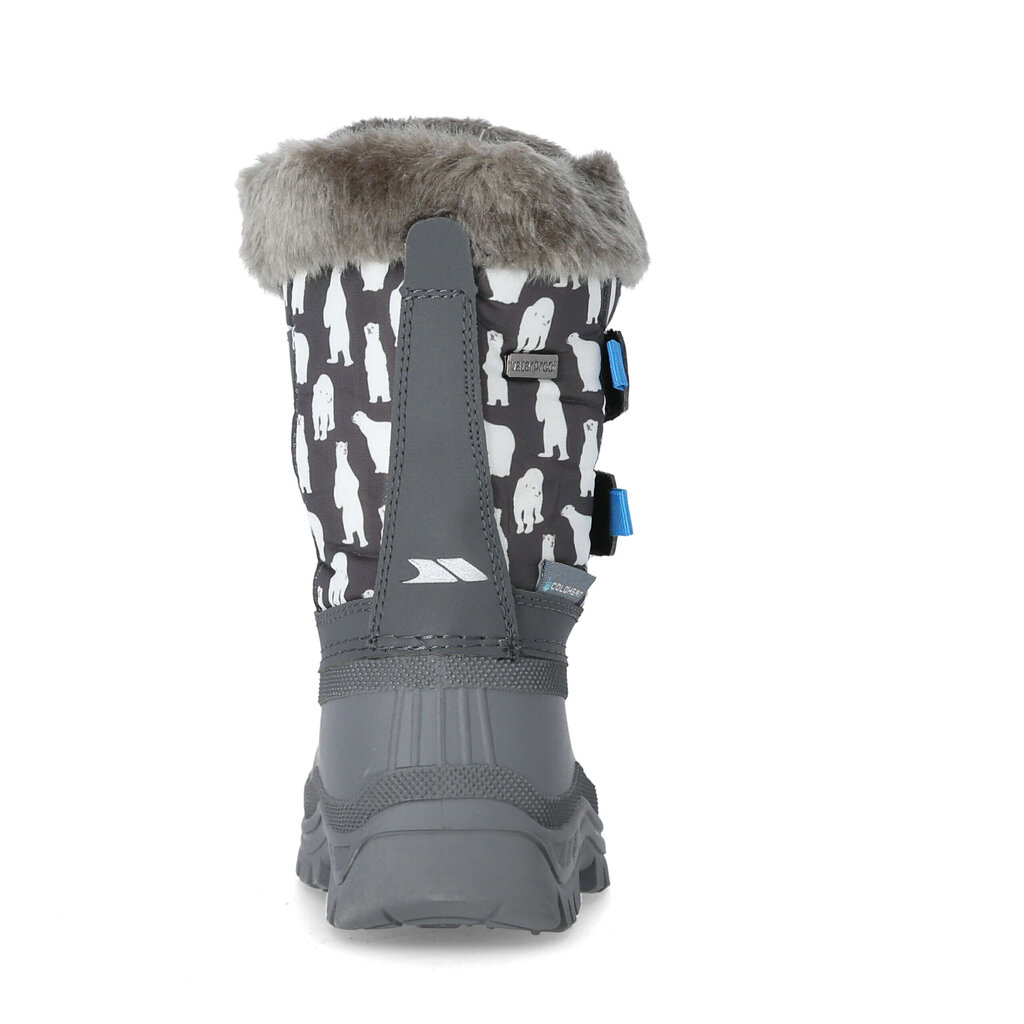 Auliniai sniego batai vaikams Trespass Vause, pilki kaina ir informacija | Aulinukai vaikams | pigu.lt