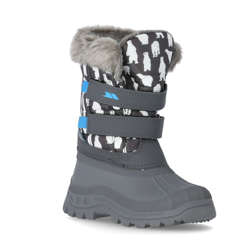 Auliniai sniego batai vaikams Trespass Vause, pilki kaina ir informacija | Aulinukai vaikams | pigu.lt