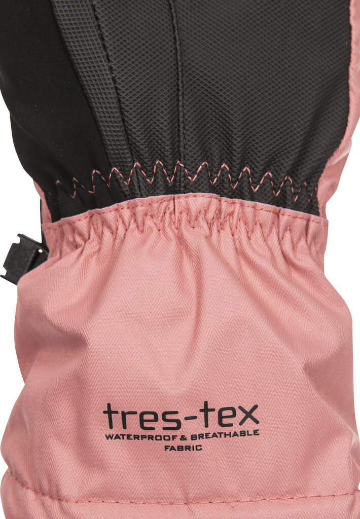 Slidinėjimo pirštinės moterims Trespass Embray, rožinės цена и информация | Slidinėjimo apranga moterims | pigu.lt