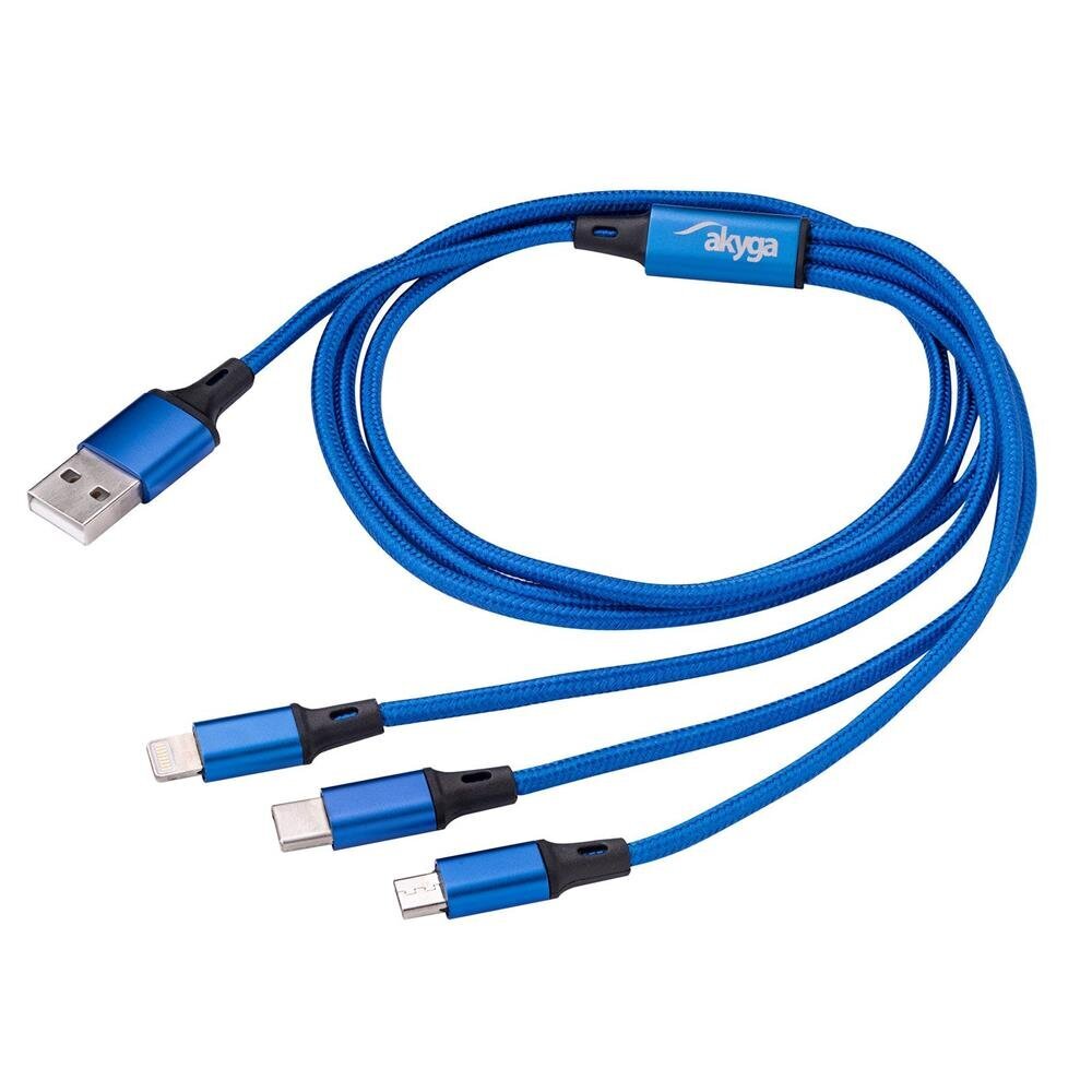 Akyga USB AK-USB-27 kaina ir informacija | Laidai telefonams | pigu.lt