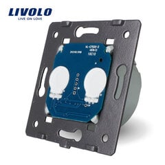 Livolo dvipolis sensorinis jungiklis be stiklo panelės цена и информация | Выключатели, розетки | pigu.lt