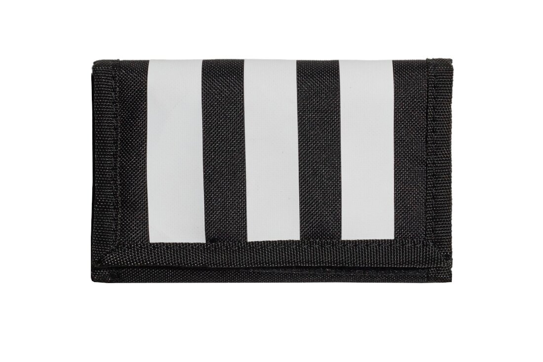 Piniginė vyrams Adidas Essentials 3-Stripes GN2037, juoda kaina ir informacija | Piniginės, kortelių dėklai moterims | pigu.lt