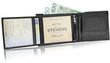 Odinė piniginė vyrams Stevens DP04 kaina ir informacija | Vyriškos piniginės, kortelių dėklai | pigu.lt
