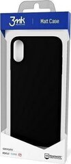 Telefono dėklas 3MK Matt Case, skirtas Samsung G991 S21, juodas kaina ir informacija | Telefono dėklai | pigu.lt
