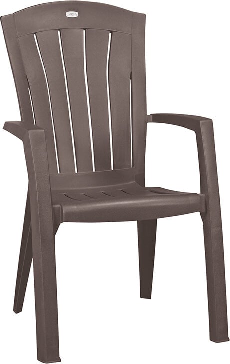 Lauko kėdė Keter Santorini, ruda kaina ir informacija | Lauko kėdės, foteliai, pufai | pigu.lt