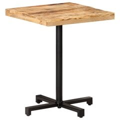 Bistro staliukas, 60x60x75cm, rudas kaina ir informacija | Virtuvės ir valgomojo stalai, staliukai | pigu.lt