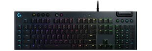 Проводная клавиатура Logitech G815 LIGHTSYNC (NO), черная цена и информация | Клавиатуры | pigu.lt