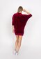 Asksominė tunika Marat SNP41009 * 01, raudona kaina ir informacija | Megztiniai moterims | pigu.lt
