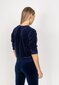 Aksominis džemperis moterims Marat SNP21099 * 01, mėlynas kaina ir informacija | Džemperiai moterims | pigu.lt