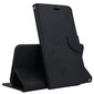 Mocco Fancy Book Case For Apple iPhone 12 / iPhone 12 Pro Black kaina ir informacija | Telefono dėklai | pigu.lt