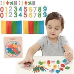 Математическая игра «Цифры и знаки» цена и информация | Развивающие игрушки | pigu.lt