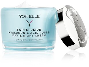 Drėkinamasis veido kremas Yonelle Fortefusion Hyaluronic Acid Forte Day & Night Cream, 55 ml kaina ir informacija | Veido kremai | pigu.lt