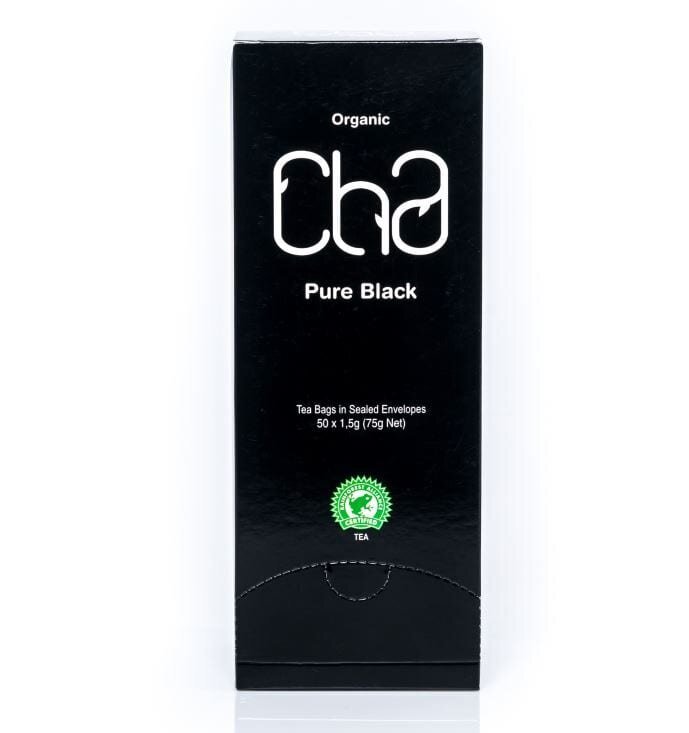 Cha Pure Black 50tk kaina ir informacija | Arbata | pigu.lt