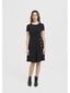 Klasikinė maža juoda suknelė su metalinėmis sagomis цена и информация | Suknelės | pigu.lt