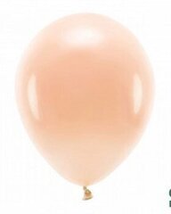Eco balionai 30 cm 10 vnt, oranžiniai kaina ir informacija | Balionai | pigu.lt