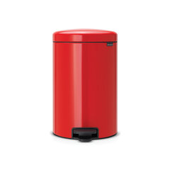 Brabantia šiukšliadėžė NewIcon, 20 l, raudonas kaina ir informacija | Šiukšliadėžės | pigu.lt