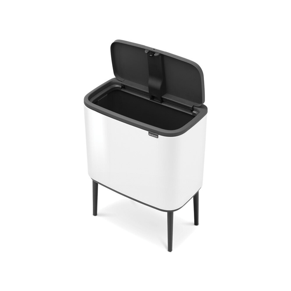 Brabantia šiukšliadėžė Bo Touch Bin, 36 l, balta цена и информация | Šiukšliadėžės | pigu.lt