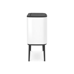 Brabantia šiukšliadėžė Bo Touch Bin, 36 l, balta kaina ir informacija | Šiukšliadėžės | pigu.lt