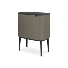 Brabantia šiukšliadėžė Bo Touch Bin, 36 l, ruda kaina ir informacija | Šiukšliadėžės | pigu.lt