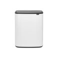 Brabantia šiukšliadėžė Bo Touch Bin, 60 l, balta