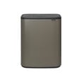 Brabantia šiukšliadėžė Bo Touch Bin, 60 l, ruda