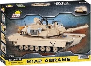 Сборная модель Американский танк M1A2 Abrams Cobi, 2619, 811 д. цена и информация | Конструкторы и кубики | pigu.lt