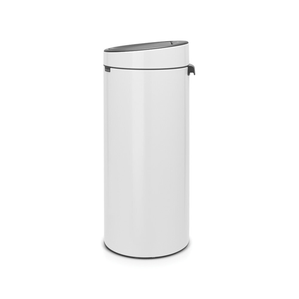 Brabantia šiukšliadėžė Touch Bin, 30 l, balta цена и информация | Šiukšliadėžės | pigu.lt