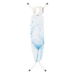 Brabantia lyginimo lenta A Cotton flower, 110x30 cm, balta/šviesiai mėlyna kaina ir informacija | Lyginimo lentos | pigu.lt