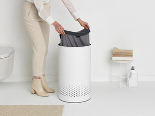 Brabantia skalbinių dėžė, 60 l, balta kaina ir informacija | Brabantia Santechnika, remontas, šildymas | pigu.lt