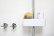 Brabantia dušo lentynėlė ReNew, balta kaina ir informacija | Vonios kambario aksesuarai | pigu.lt