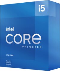 Intel BX8070811600KF kaina ir informacija | Procesoriai (CPU) | pigu.lt