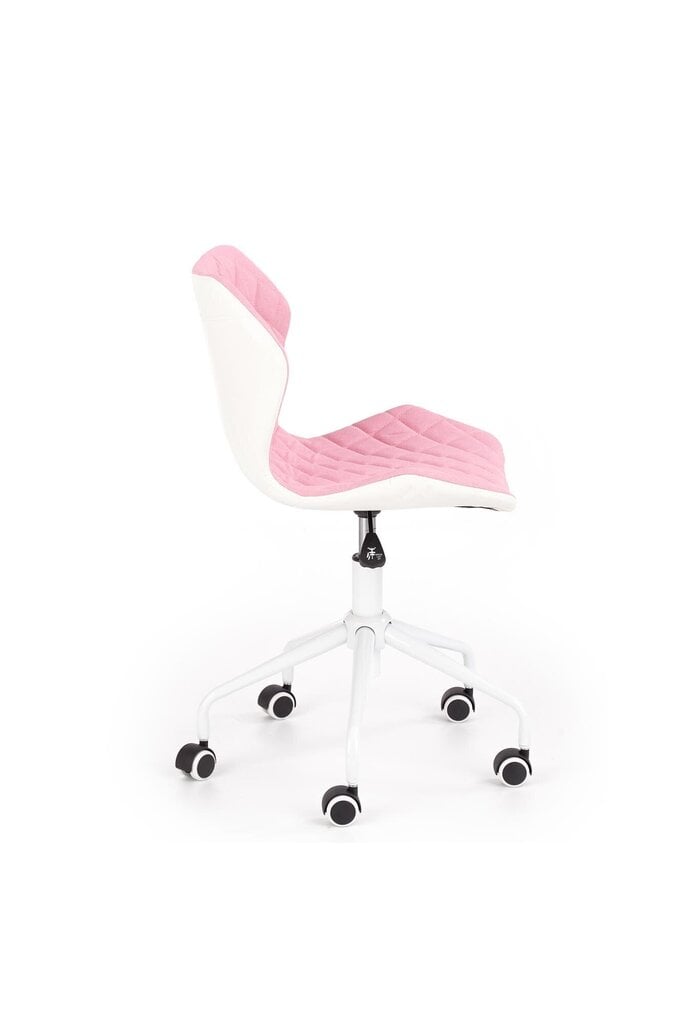 Vaikiška kėdė Halmar Matrix 3, rožinė/balta kaina ir informacija | Biuro kėdės | pigu.lt