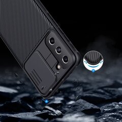 Dėklas telefonui Nillkin CamShield Pro skirtas Samsung Galaxy S21, juodas kaina ir informacija | Telefono dėklai | pigu.lt