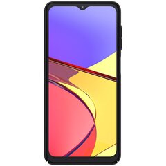 Dėklas telefonui Nillkin Super Frosted Shield, skirtas Samsung Galaxy A12, juodas kaina ir informacija | Telefono dėklai | pigu.lt