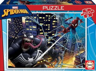 Dėlionė Spider man. 200 detalių kaina ir informacija | Dėlionės (puzzle) | pigu.lt