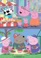 Dėlionės Peppa, 2 vnt. x 25 detalių kaina ir informacija | Dėlionės (puzzle) | pigu.lt