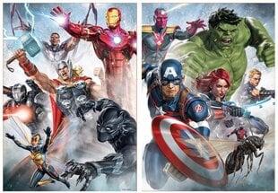 Dėlionės Avengers, 2 vnt. x 500 detalių kaina ir informacija | Dėlionės (puzzle) | pigu.lt