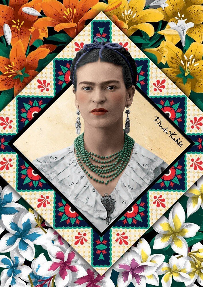 Dėlionė Frida Kahlo, 500 detalių kaina ir informacija | Dėlionės (puzzle) | pigu.lt