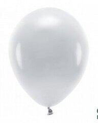 Eco balionai 30 cm 10 vnt, pilki kaina ir informacija | Balionai | pigu.lt