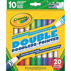 Dviejų spalvų žymekliai Crayola, 10 vnt. kaina ir informacija | Žaislai berniukams | pigu.lt