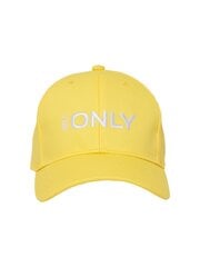 Kepurė su snapeliu mergaitėms Only 15201809*02, geltona kaina ir informacija | Aksesuarai vaikams | pigu.lt