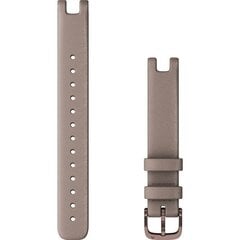 Garmin Lily Leather Band, paloma цена и информация | Аксессуары для смарт-часов и браслетов | pigu.lt