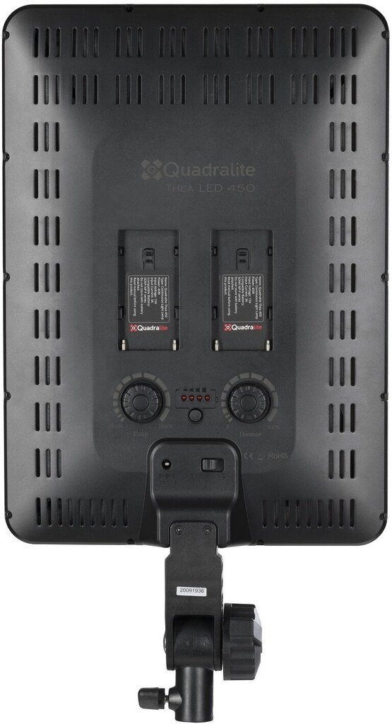Quadralite Thea 450 LED цена и информация | Fotografijos apšvietimo įranga | pigu.lt