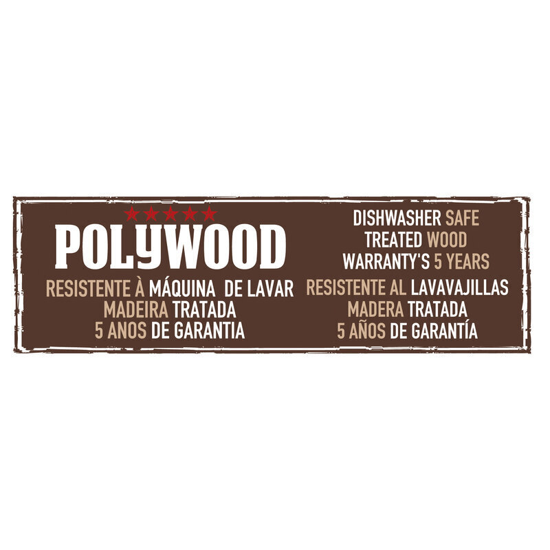 Tramontina peilių rinkinys „Polywood“ kaina ir informacija | Stalo įrankiai | pigu.lt